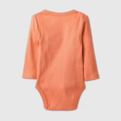 Cloud Island™ 19 Baby Girls' 3pk Side Snap Long Sleeve Bodysuit - Cloud Island™ Pink